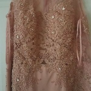 Rose Gold Bridesmaid Dress